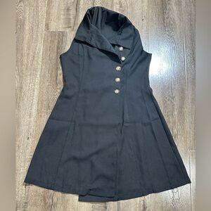 Elegant Black Sleeveless Dress